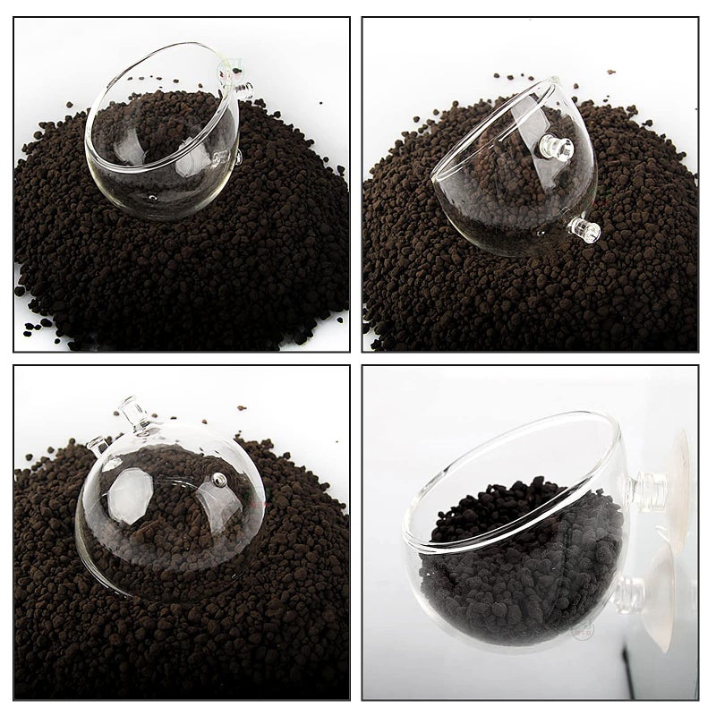 WEAVERBIRD Aquarium Plant Decoration with 2 Suction Cups for Fish Tank, Glass - Image 5